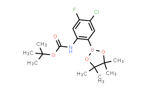 DY843605 | 1384312-92-8 | tert-butyl N-[4-chloro-5-fluoro-2-(4,4,5,5-tetramethyl-1,3,2-dioxaborolan-2-yl)phenyl]carbamate