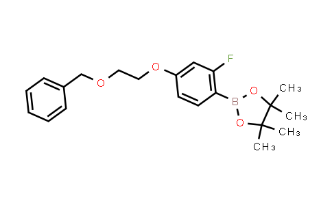 DY843609 | 1351499-95-0 | 2-[4-(2-benzyloxyethoxy)-2-fluoro-phenyl]-4,4,5,5-tetramethyl-1,3,2-dioxaborolane