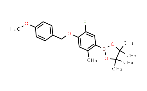DY843610 | 2773322-41-9 | 2-[5-fluoro-4-[(4-methoxyphenyl)methoxy]-2-methyl-phenyl]-4,4,5,5-tetramethyl-1,3,2-dioxaborolane