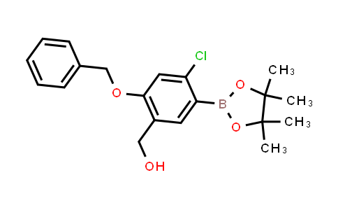 DY843622 | 2305829-80-3 | [2-benzyloxy-4-chloro-5-(4,4,5,5-tetramethyl-1,3,2-dioxaborolan-2-yl)phenyl]methanol