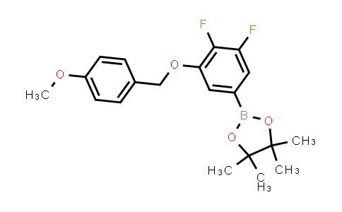 956034-24-5 | 2-[3,4-difluoro-5-[(4-methoxyphenyl)methoxy]phenyl]-4,4,5,5-tetramethyl-1,3,2-dioxaborolane