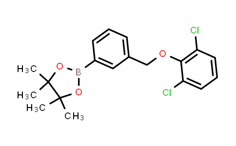 CAS No. 2246770-92-1, 2-[3-[(2,6-dichlorophenoxy)methyl]phenyl]-4,4,5,5-tetramethyl-1,3,2-dioxaborolane