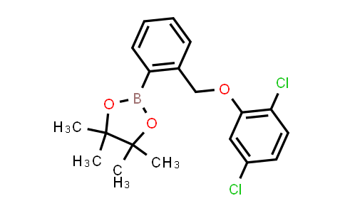 CAS No. 2246558-48-3, 2-[2-[(2,5-dichlorophenoxy)methyl]phenyl]-4,4,5,5-tetramethyl-1,3,2-dioxaborolane