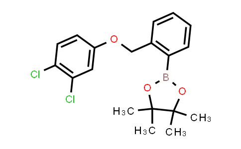 CAS No. 2246730-17-4, 2-[2-[(3,4-dichlorophenoxy)methyl]phenyl]-4,4,5,5-tetramethyl-1,3,2-dioxaborolane