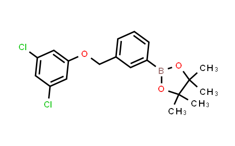 CAS No. 2246842-07-7, 2-[3-[(3,5-dichlorophenoxy)methyl]phenyl]-4,4,5,5-tetramethyl-1,3,2-dioxaborolane