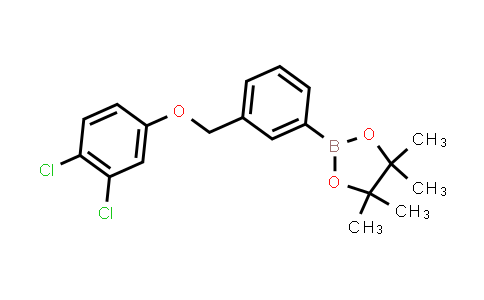 CAS No. 2246753-48-8, 2-[3-[(3,4-dichlorophenoxy)methyl]phenyl]-4,4,5,5-tetramethyl-1,3,2-dioxaborolane