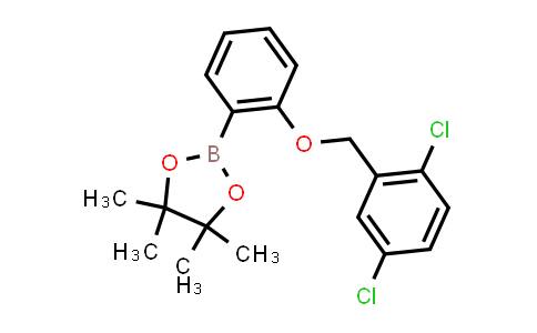 CAS No. 2246565-15-9, 2-[2-[(2,5-dichlorophenyl)methoxy]phenyl]-4,4,5,5-tetramethyl-1,3,2-dioxaborolane