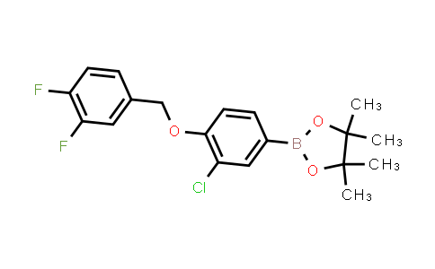 CAS No. 2093152-48-6, 2-[3-chloro-4-[(3,4-difluorophenyl)methoxy]phenyl]-4,4,5,5-tetramethyl-1,3,2-dioxaborolane