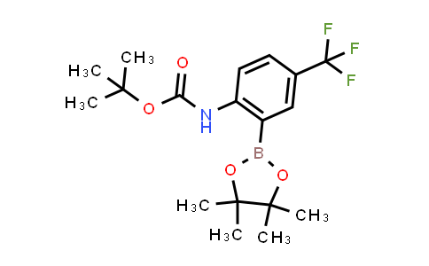 DY843674 | 1384312-98-4 | tert-butyl N-[2-(4,4,5,5-tetramethyl-1,3,2-dioxaborolan-2-yl)-4-(trifluoromethyl)phenyl]carbamate