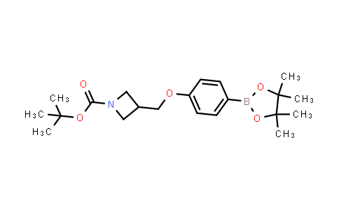 CAS No. 1505515-92-3, tert-butyl 3-{[4-(4,4,5,5-tetramethyl-1,3,2-dioxaborolan-2-yl)phenoxy]methyl}azetidine-1-carboxylate