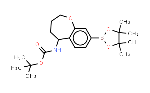 DY843686 | 2412760-61-1 | tert-butyl N-[8-(4,4,5,5-tetramethyl-1,3,2-dioxaborolan-2-yl)-2,3,4,5-tetrahydro-1-benzoxepin-5-yl]carbamate