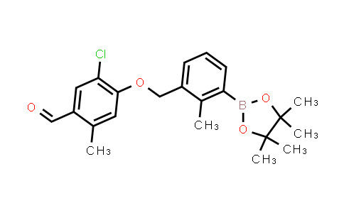 DY843705 | 2095236-71-6 | 5-chloro-2-methyl-4-[[2-methyl-3-(4,4,5,5-tetramethyl-1,3,2-dioxaborolan-2-yl)phenyl]methoxy]benzaldehyde