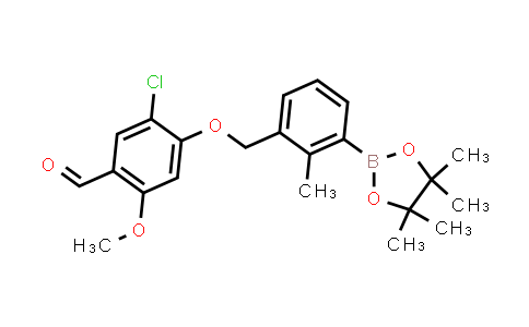 DY843740 | 2095236-02-3 | 5-chloro-2-methoxy-4-[[2-methyl-3-(4,4,5,5-tetramethyl-1,3,2-dioxaborolan-2-yl)phenyl]methoxy]benzaldehyde