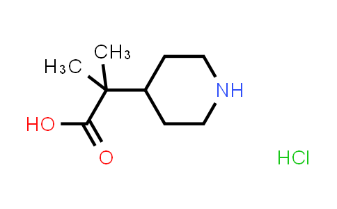 763110-36-7 | 2-methyl-2-(4-piperidyl)propanoic acid;hydrochloride