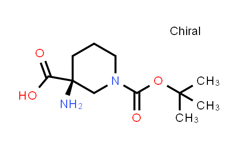 862372-92-7 | (3S)-3-amino-1-[(tert-butoxy)carbonyl]piperidine-3-carboxylic acid