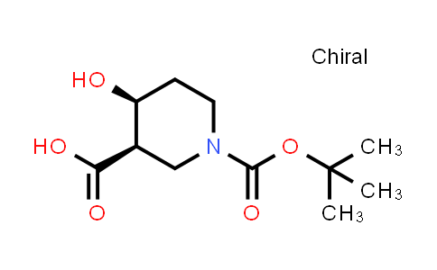 194795-71-6 | cis-1-tert-butoxycarbonyl-4-hydroxy-piperidine-3-carboxylic acid