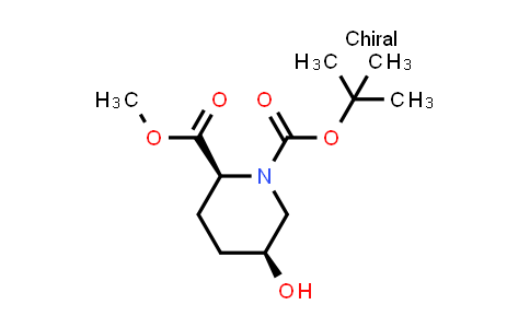 869564-46-5 | O1-tert-butyl O2-methyl cis-5-hydroxypiperidine-1,2-dicarboxylate