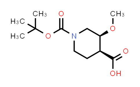 1415741-35-3 | cis-1-[(tert-butoxy)carbonyl]-3-methoxypiperidine-4-carboxylic acid