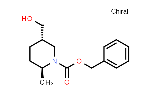 1222456-82-7 | benzyl (2S,5S)-5-(hydroxymethyl)-2-methyl-piperidine-1-carboxylate