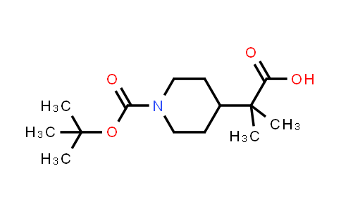 865156-85-0 | 2-(1-tert-butoxycarbonyl-4-piperidyl)-2-methyl-propanoic acid