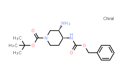 766556-80-3 | tert-butyl cis-3-amino-4-(benzyloxycarbonylamino)piperidine-1-carboxylate