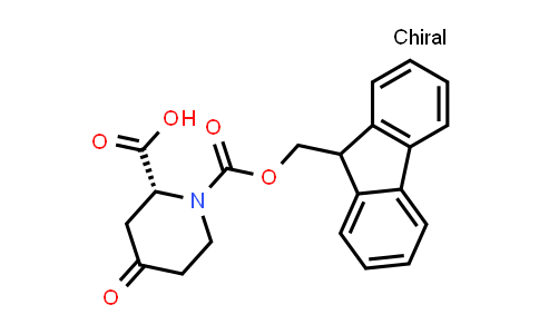CAS No. 1375078-38-8, (2R)-1-(9H-fluoren-9-ylmethoxycarbonyl)-4-oxo-piperidine-2-carboxylic acid