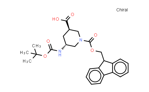 914260-23-4 | trans-5-(tert-butoxycarbonylamino)-1-(9H-fluoren-9-ylmethoxycarbonyl)piperidine-3-carboxylic acid