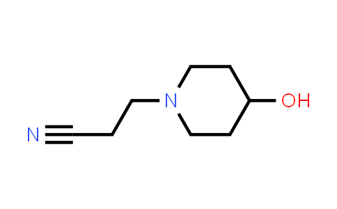 4608-72-4 | 1-Piperidinepropanenitrile, 4-hydroxy-