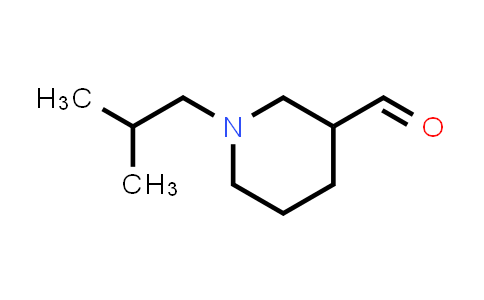 1250280-35-3 | 1-(2-methylpropyl)piperidine-3-carbaldehyde
