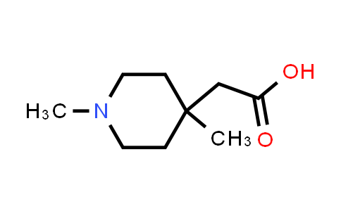 933726-44-4 | 2-(1,4-dimethyl-4-piperidyl)acetic acid