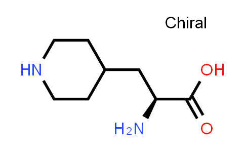 CAS No. 342036-77-5, (2S)-2-amino-3-(4-piperidyl)propanoic acid