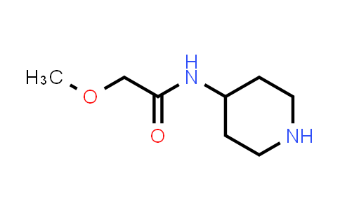 953756-47-3 | 2-methoxy-N-(piperidin-4-yl)acetamide