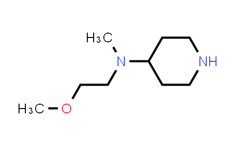 885675-71-8 | N-(2-methoxyethyl)-N-methyl-piperidin-4-amine
