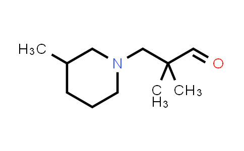 917748-60-8 | 2,2-dimethyl-3-(3-methylpiperidin-1-yl)propanal