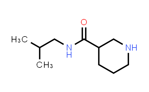 883554-87-8 | N-(2-methylpropyl)piperidine-3-carboxamide
