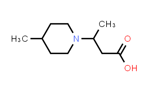 743358-81-8 | 3-(4-methylpiperidin-1-yl)butanoic acid