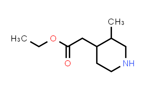 173186-92-0 | ethyl 2-(3-methylpiperidin-4-yl)acetate