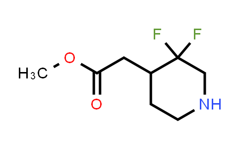 1334472-21-7 | methyl 2-(3,3-difluoro-4-piperidyl)acetate