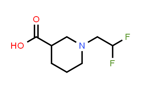 MC844814 | 937602-80-7 | 1-(2,2-difluoroethyl)piperidine-3-carboxylic acid