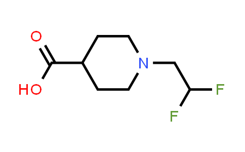 937602-78-3 | 1-(2,2-difluoroethyl)piperidine-4-carboxylic acid