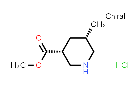 2253105-26-7 | methyl (3R,5S)-5-methylpiperidine-3-carboxylate;hydrochloride