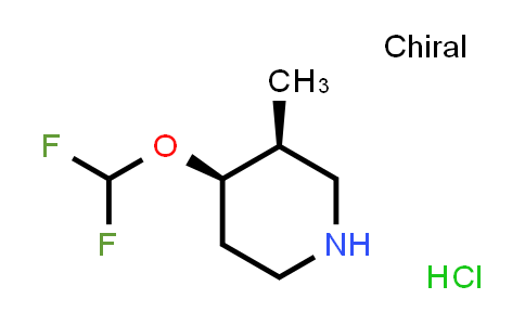 MC844932 | 2306247-29-8 | cis-4-(difluoromethoxy)-3-methyl-piperidine;hydrochloride
