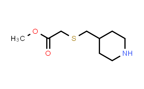 1249320-76-0 | methyl 2-{[(piperidin-4-yl)methyl]sulfanyl}acetate
