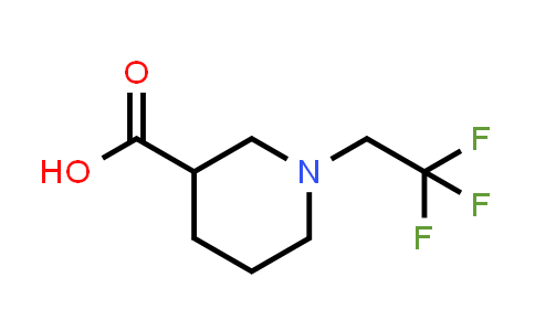 786582-21-6 | 1-(2,2,2-trifluoroethyl)piperidine-3-carboxylic acid