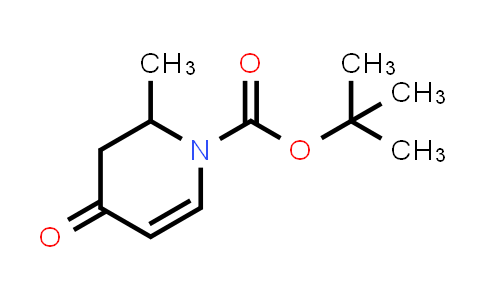 CAS No. 362704-44-7, tert-butyl 2-methyl-4-oxo-2,3-dihydropyridine-1-carboxylate