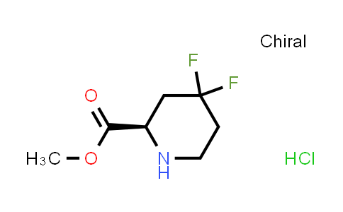 MC845093 | 2387565-77-5 | methyl (2R)-4,4-difluoropiperidine-2-carboxylate;hydrochloride