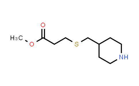 1248257-88-6 | methyl 3-{[(piperidin-4-yl)methyl]sulfanyl}propanoate