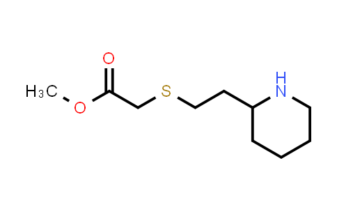 1247585-82-5 | methyl 2-{[2-(piperidin-2-yl)ethyl]sulfanyl}acetate