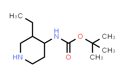900642-61-7 | tert-butyl N-(3-ethylpiperidin-4-yl)carbamate