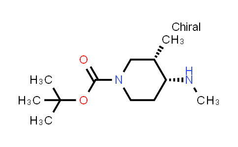 MC845232 | 2227197-79-5 | tert-butyl (3S,4R)-3-methyl-4-(methylamino)piperidine-1-carboxylate